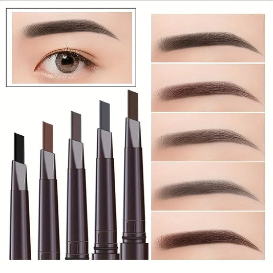 Double Ended Triangular Head Eyebrow Pencil